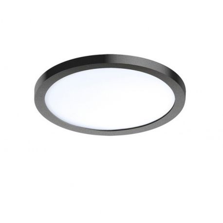 Iluminat pentru baie - Spot LED pentru baie incastrat IP44 Slim 22 round 4000K negru