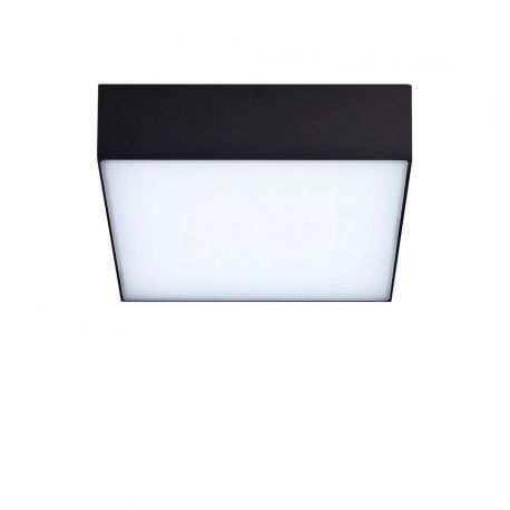 Plafoniere - Plafoniera LED pentru exterior IP54 CASPER SQUARE 4000K BK