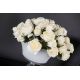 Aranjamente florale LUX - Aranjament floral mediu design LUX ANN ROSES