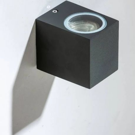 Aplice - Aplica de perete exterior ambientala IP54 RIMINI 1 SQUARE DGR