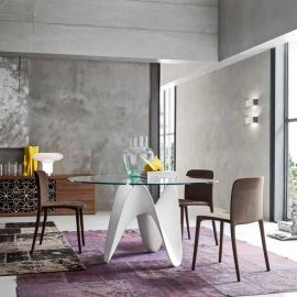 Mese dining - Masa eleganta design avangardist GAYA 120cm