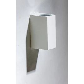 Aplice - Aplica de perete exterior ambientala IP54 RIMINI 2 SQUARE WH