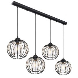 Pendule, Lustre suspendate - Lustra cu 4 pendule design modern HANAKO