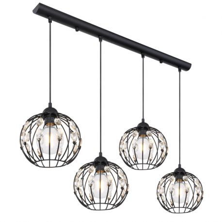 Pendule, Lustre suspendate - Lustra cu 4 pendule design modern HANAKO