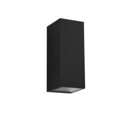 Aplice - Aplica moderna exterior cu iluminat ambiental IP54 JAKE WALL 2 negru