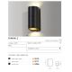 Aplice - Aplica de perete exterior ambientala IP54 RIMINI 2 negru