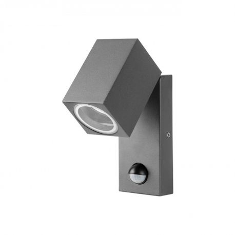 Aplice - Aplica de exterior cu senzor de miscare IP44 GORAN gri inchis
