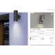 Aplice - Aplica de exterior cu senzor de miscare IP44 ULF 1 negru