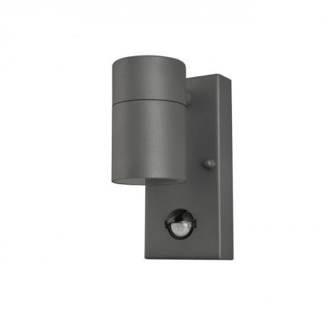 Aplice - Aplica de exterior cu senzor de miscare IP44 ULF 1 gri inchis