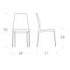 Seturi scaune, HoReCa - Set de 2 scaune elegante design LUX Aragona Elite