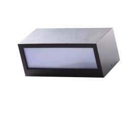 Aplice - Aplica de perete exterior moderna IP54 VENTA gri inchis