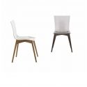Set de 2 scaune elegante design LUX ARIA WOOD