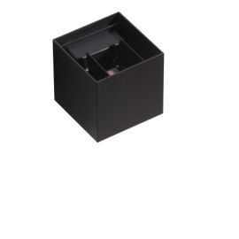 Aplice - Aplica de perete LED exterior ambientala IP54 GAMBINO negru