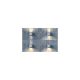 Aplice - Aplica de perete LED exterior ambientala IP54 GAMBINO negru