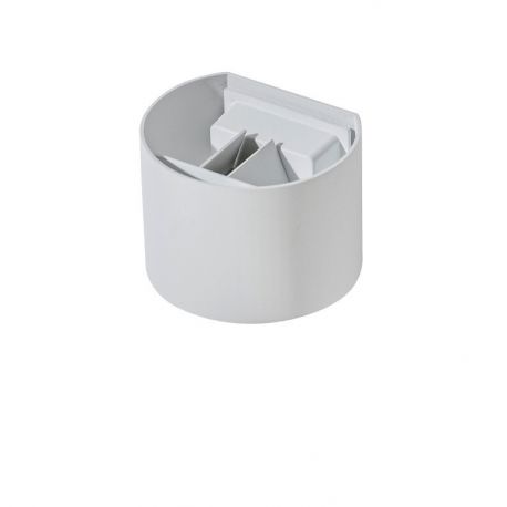 Aplice - Aplica perete LED de exterior cu lumina ambientala IP54 Leticia 2 alba