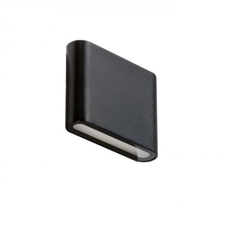 Aplice - Aplica LED de perete exterior ambientala IP54 CREMONA S negru