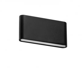Aplice - Aplica LED de perete exterior ambientala IP54 CREMONA M negru