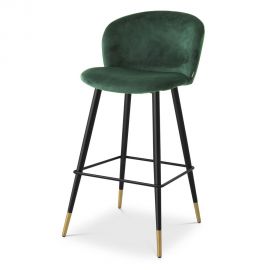 Scaune Bar - Scaun de bar design elegant LUX Volante, verde inchis