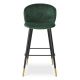 Scaune Bar - Scaun de bar design elegant LUX Volante, verde inchis