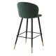 Scaune Bar - Scaun de bar design elegant LUX Volante, verde inchis