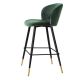 Scaune Bar - Scaun de bar design elegant LUX Volante, verde inchis