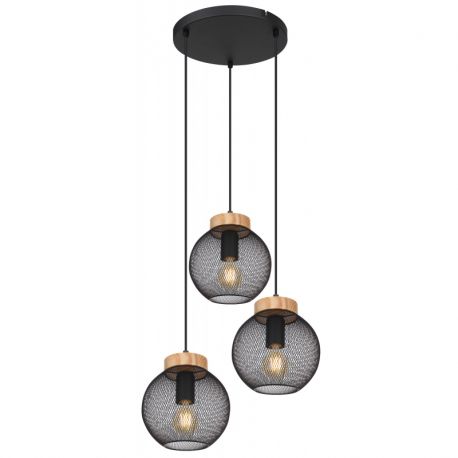 Pendule, Lustre suspendate - Lustra suspendata cu 3 pendule design modern PABLO