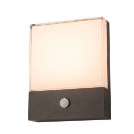 Aplice - Aplica de perete LED exterior cu senzor de miscare IP54 CIVITA