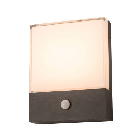 Aplice - Aplica de perete LED exterior cu senzor de miscare IP54 CIVITA