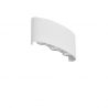 Aplica LED moderna de exterior ambientala IP54 GINNA 3 alba