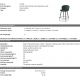 Scaune Bar - Scaun de bar design elegant LUX Counter Stool Volante, verde inchis