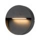 Aplice - Aplica LED de exterior ambientala IP54 CASORIA ROUND gri