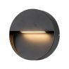 Aplica LED de exterior ambientala IP54 CASORIA ROUND gri