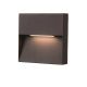 Aplice - Aplica LED de exterior ambientala IP54 CASORIA SQUARE gri