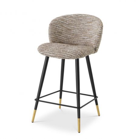 Scaune Bar - Scaun de bar design elegant LUX Counter Stool Volante, bej mademoiselle