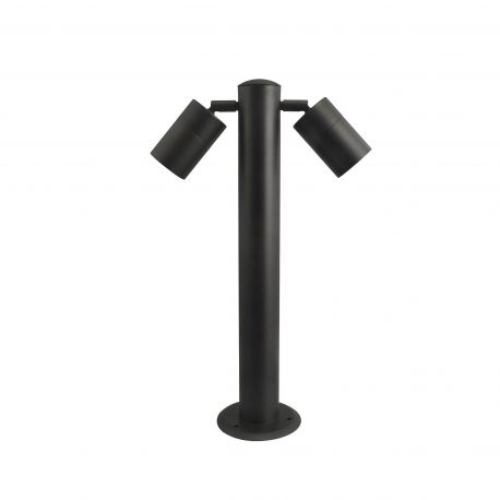 Stalpi - Stalp de exterior cu spoturi directionabile IP44 ROLF 2 50cm negru