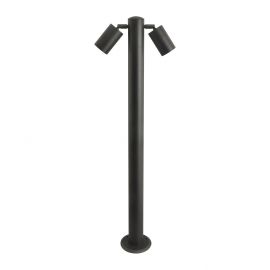Stalpi - Stalp de exterior cu spoturi directionabile IP44 ROLF 2 90cm negru