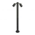 Stalp de exterior cu spoturi directionabile IP44 ROLF 2 90cm gri
