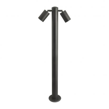 Stalpi - Stalp de exterior cu spoturi directionabile IP44 ROLF 2 90cm gri