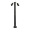 Stalp de exterior cu spoturi directionabile IP44 ROLF 2 90cm gri