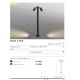 Stalpi - Stalp de exterior cu spoturi directionabile IP44 ROLF 2 90cm gri