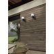 Aplice - Aplica de perete exterior moderna IP54 SORANO gri