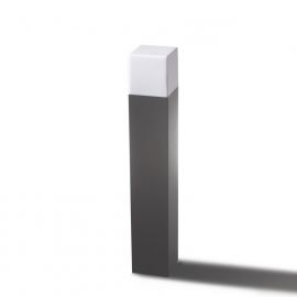 Stalpi - Stalp de iluminat exterior modern IP54 SORANO H-50cm gri