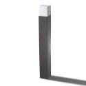 Stalp de iluminat exterior modern IP54 SORANO H-70cm gri