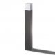 Stalpi - Stalp de iluminat exterior modern IP54 SORANO H-70cm gri
