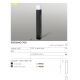 Stalpi - Stalp de iluminat exterior modern IP54 SORANO H-70cm gri