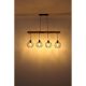 Pendule, Lustre suspendate - Lustra cu 4 pendule design modern Theodor lemn
