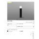 Stalpi - Stalp de iluminat exterior modern IP44 NILS H-50cm