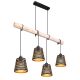 Pendule, Lustre suspendate - Lustra suspendata design modern ABLONA lemn