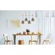 Pendule, Lustre suspendate - Lustra suspendata design modern ABLONA lemn