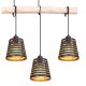 Pendule, Lustre suspendate - Lustra suspendata design modern ABLONA lemn